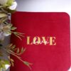 ekskluzywny album welurowy "love" edycja premium ( 18x18cm )