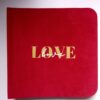 ekskluzywny album welurowy "love" edycja premium ( 18x18cm )